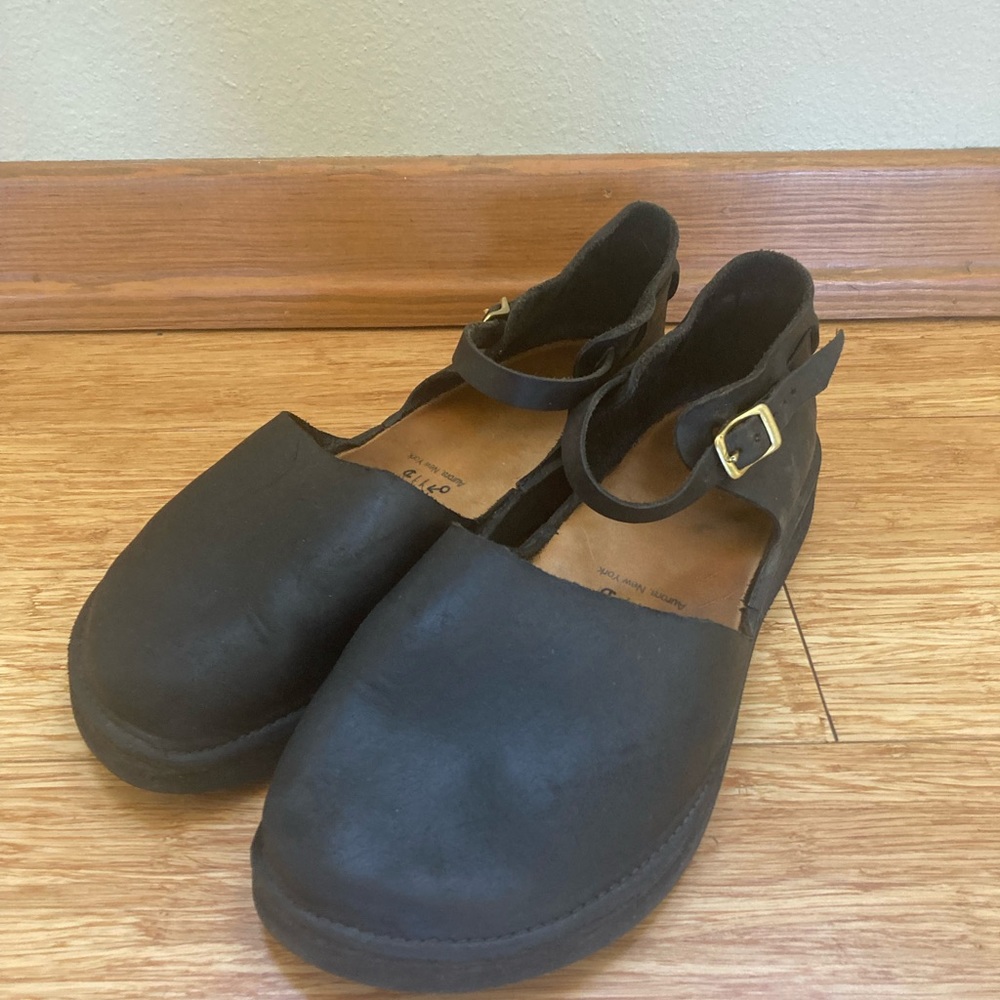 Aurora Mary Jane —Black, Mens Size 11D